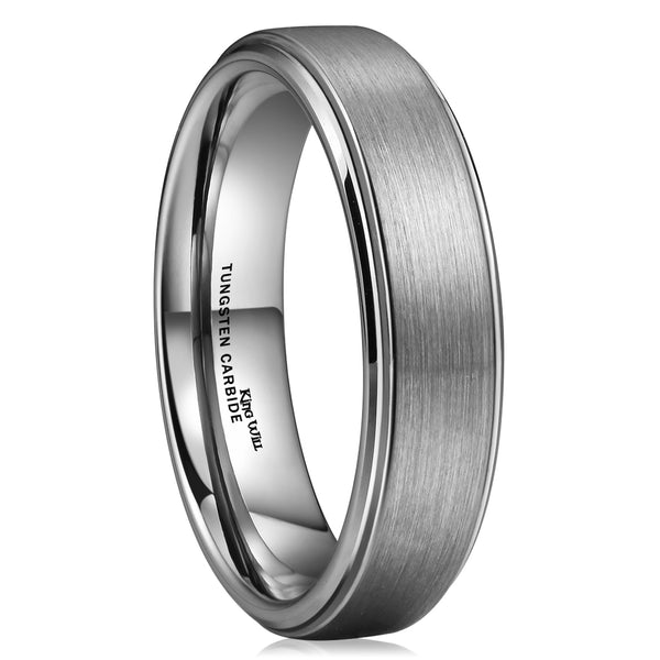 King Will CLASSIC&trade; 6mm tungsten ring