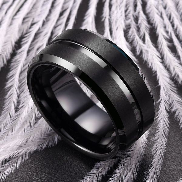 King Will BASIC&trade; 10mm tungsten ring