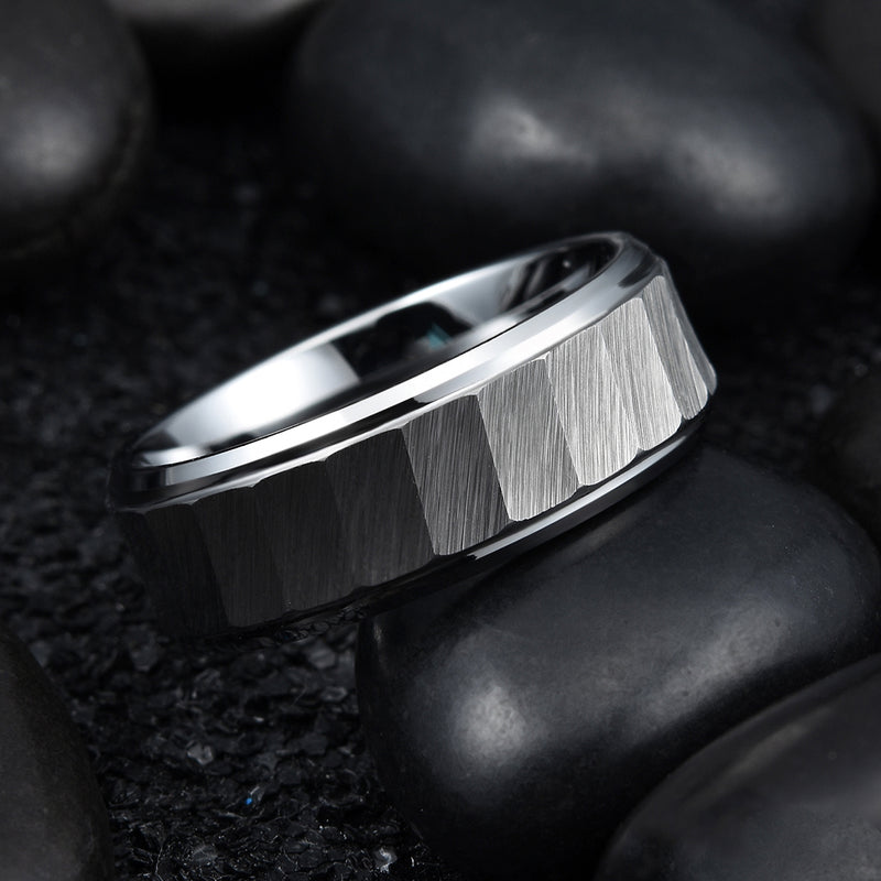 King Will CLASSIC&trade; 8mm tungsten ring