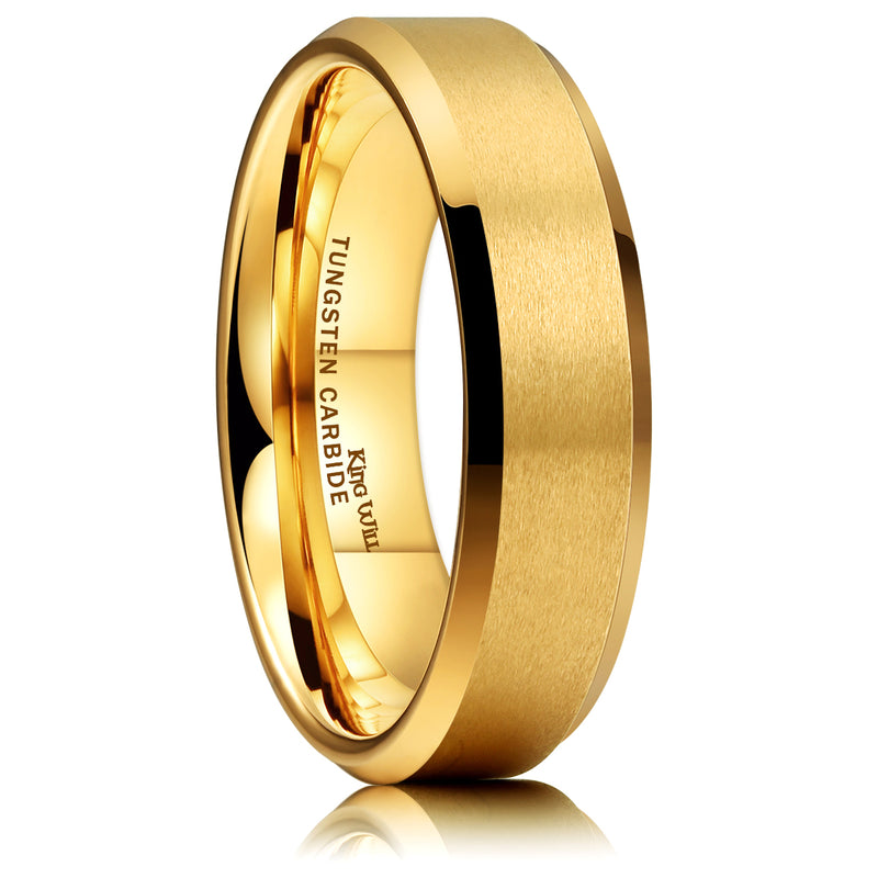 King Will GLORY&trade; 6mm tungsten ring