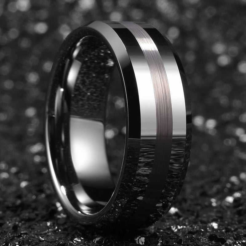 King Will CLASSIC&trade; 8mm tungsten ring