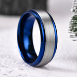 King Will DUO&trade; 8mm tungsten ring