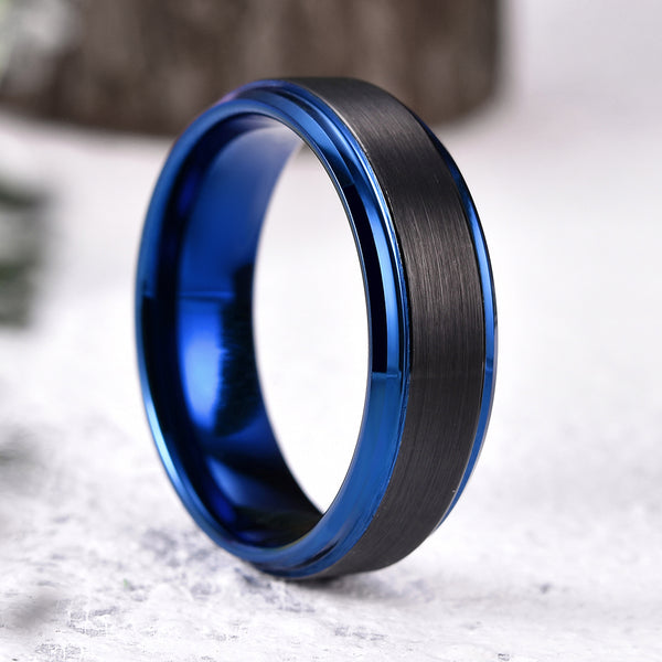 King Will DUO&trade; 8mm tungsten ring