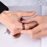 King Will DUO&trade; 8mm tungsten ring