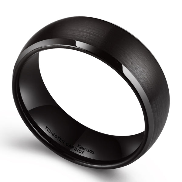 King Will BASIC&trade; 8mm tungsten ring