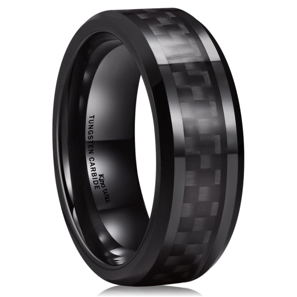 King Will GENTLEMAN&trade; 8mm tungsten ring