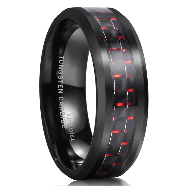 King Will GENTLEMAN&trade; 8mm tungsten ring