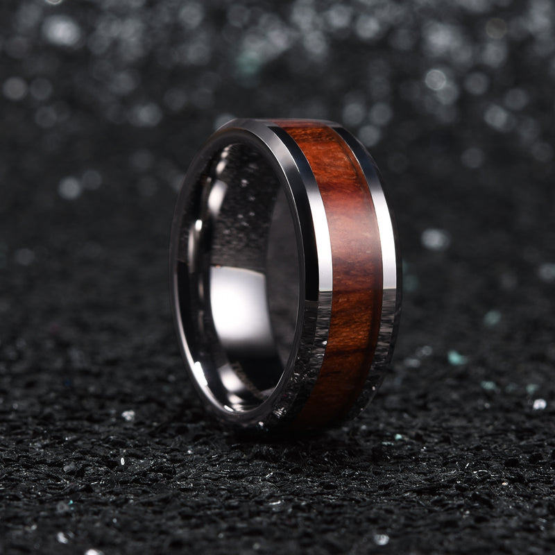 King Will NATURE&trade; 8mm tungsten ring