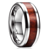 King Will NATURE&trade; 8mm tungsten ring