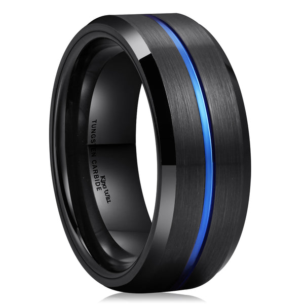 King Will LOOP&trade; 8mm tungsten ring