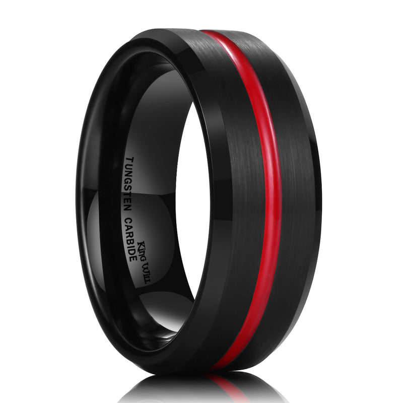 King Will LOOP&trade; 8mm tungsten ring