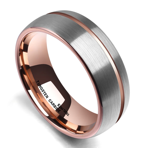 King Will LOOP&trade; 8mm tungsten ring