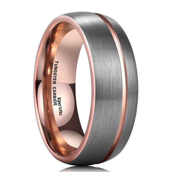 King Will LOOP&trade; 8mm tungsten ring