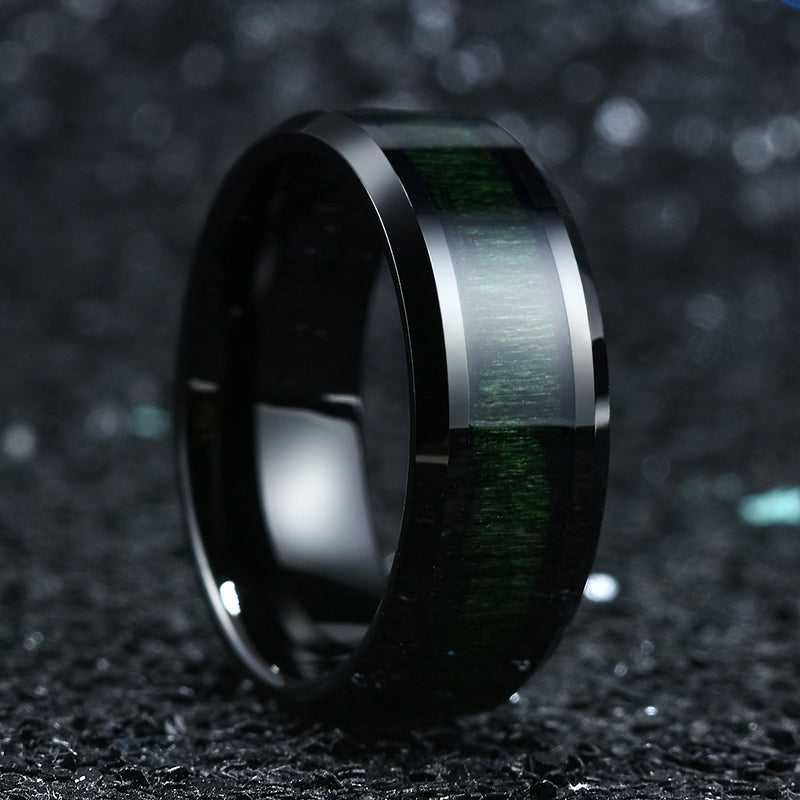King Will NATURE&trade; 8mm tungsten ring
