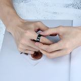 King Will NATURE&trade; 8mm tungsten ring
