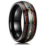 King Will NATURE&trade; 8mm tungsten ring