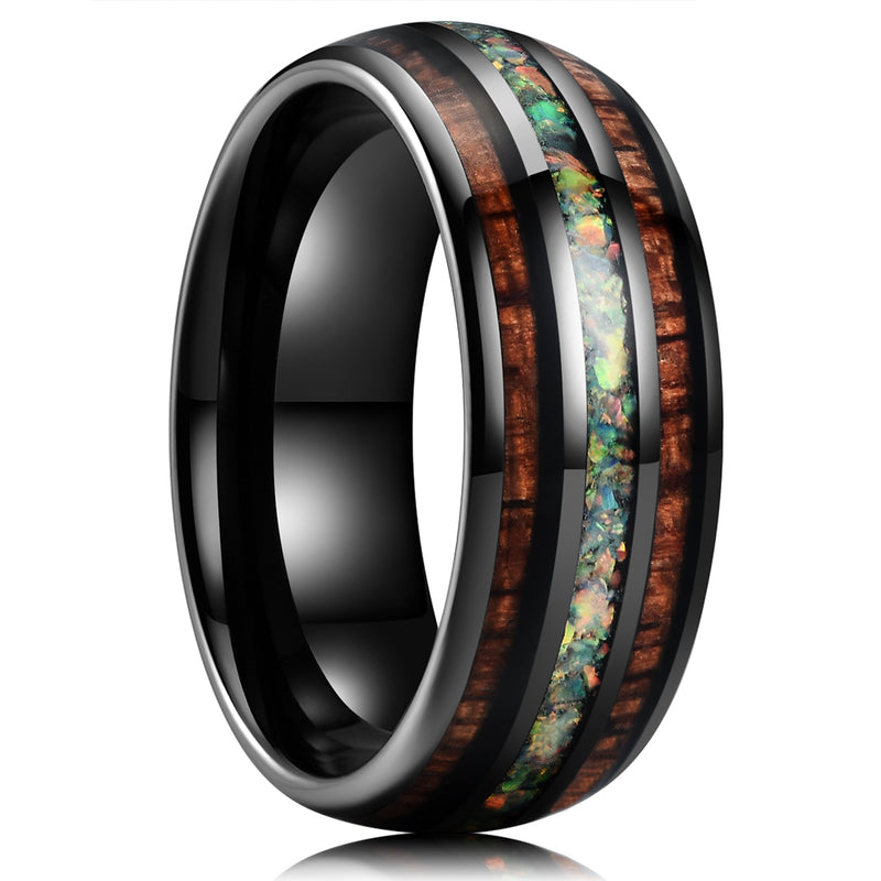 King Will NATURE&trade; 8mm tungsten ring