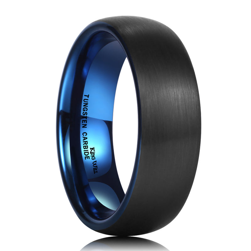 King Will DUO&trade; 7mm tungsten ring