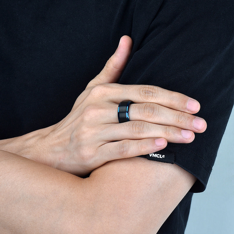 King Will DUO&trade; 10mm tungsten ring