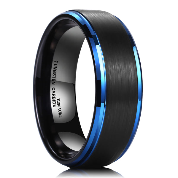 King Will DUO&trade; 8mm tungsten ring