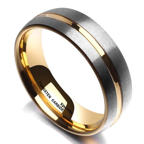 King Will LOOP&trade; 7mm tungsten ring