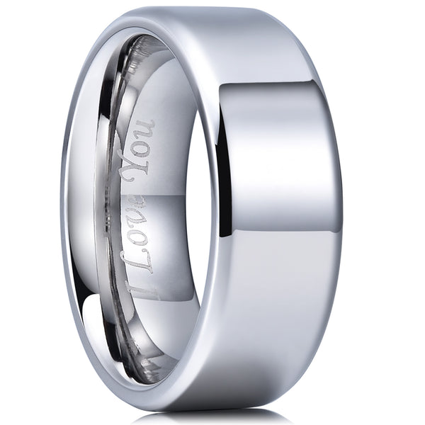 King Will CLASSIC&trade; 8mm stainless steel ring