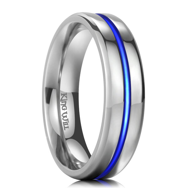 King Will Loop 6mm Titanium Ring 10