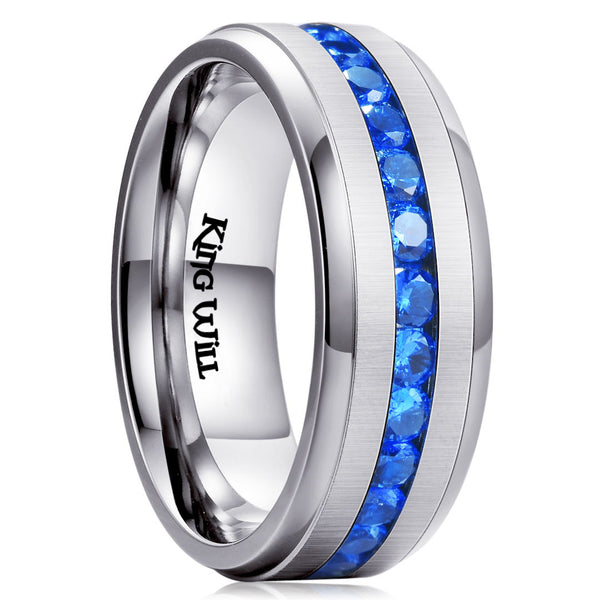 King Will GEM&trade; 8mm titanium ring