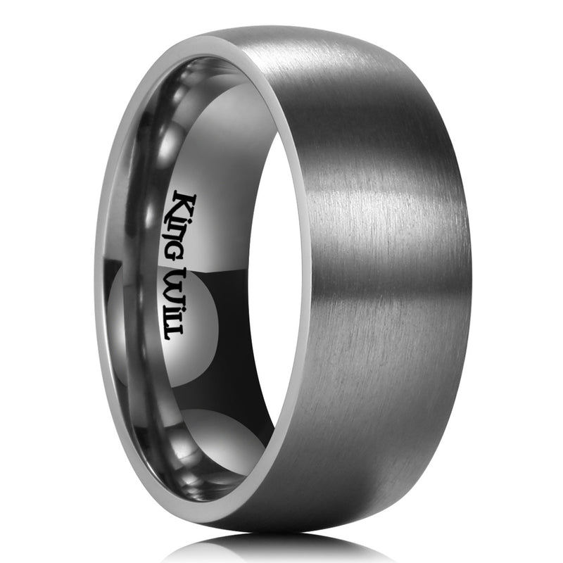 King Will CLASSIC&trade; 9mm titanium ring