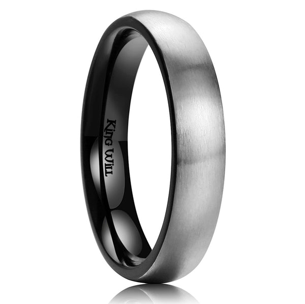 King Will DUO&trade; 4mm titanium ring