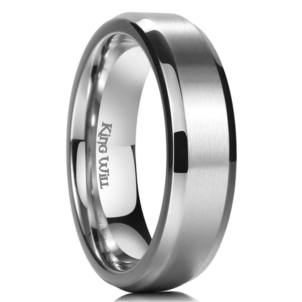 King Will CLASSIC&trade; 6mm titanium ring