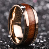 King Will NATURE&trade; 8mm titanium ring