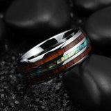 King Will NATURE&trade; 8mm tungsten ring
