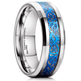 King Will Dragon&trade; 8mm tungsten ring