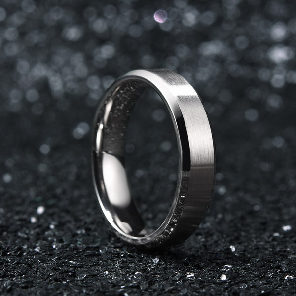 King Will CLASSIC&trade; 6mm stainless steel ring