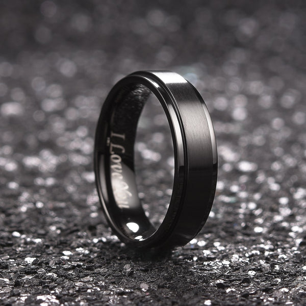 King Will BASIC&trade; 6mm stainless steel ring