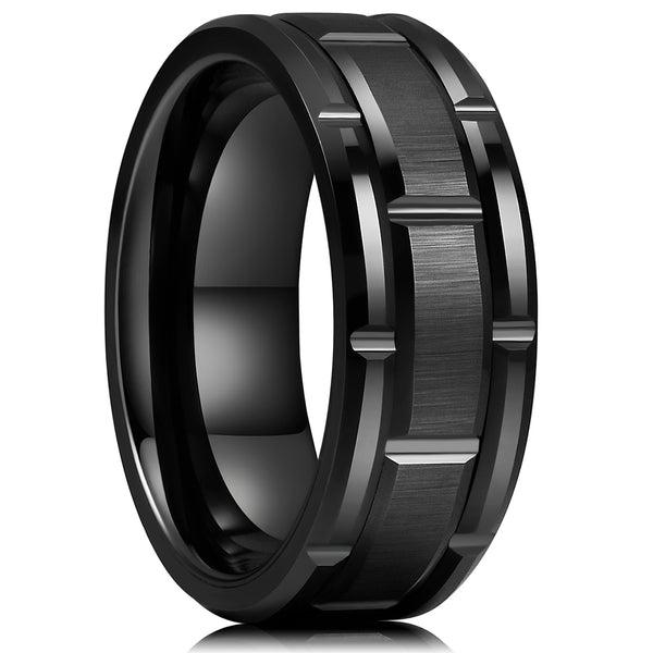 King Will BASIC&trade; 8mm tungsten ring