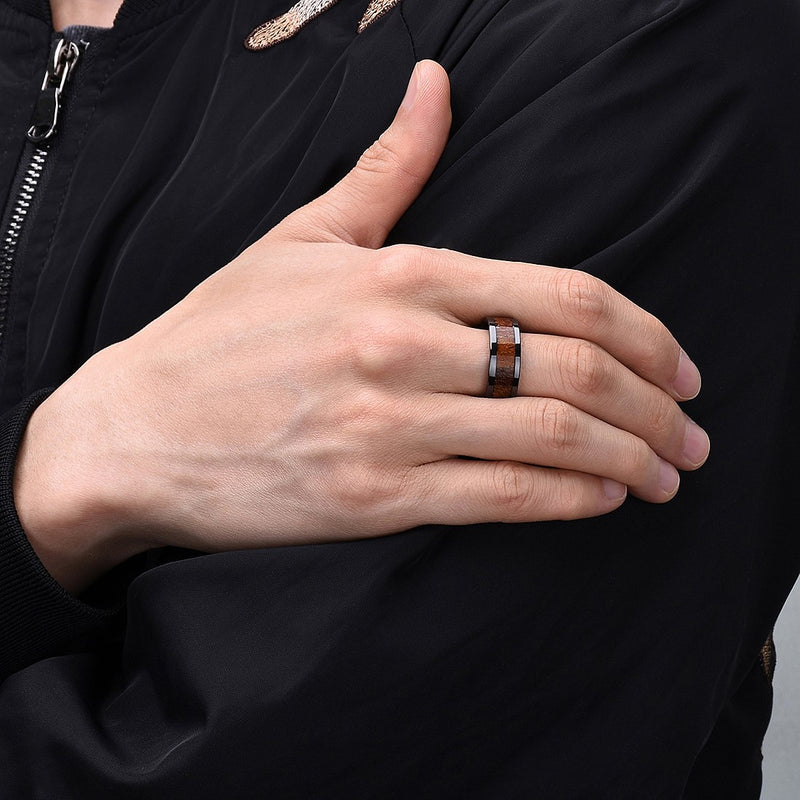King Will NATURE&trade; 8mm ceramic ring