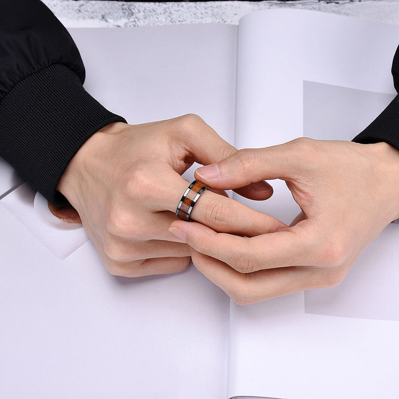 King Will NATURE&trade; 8mm ceramic ring
