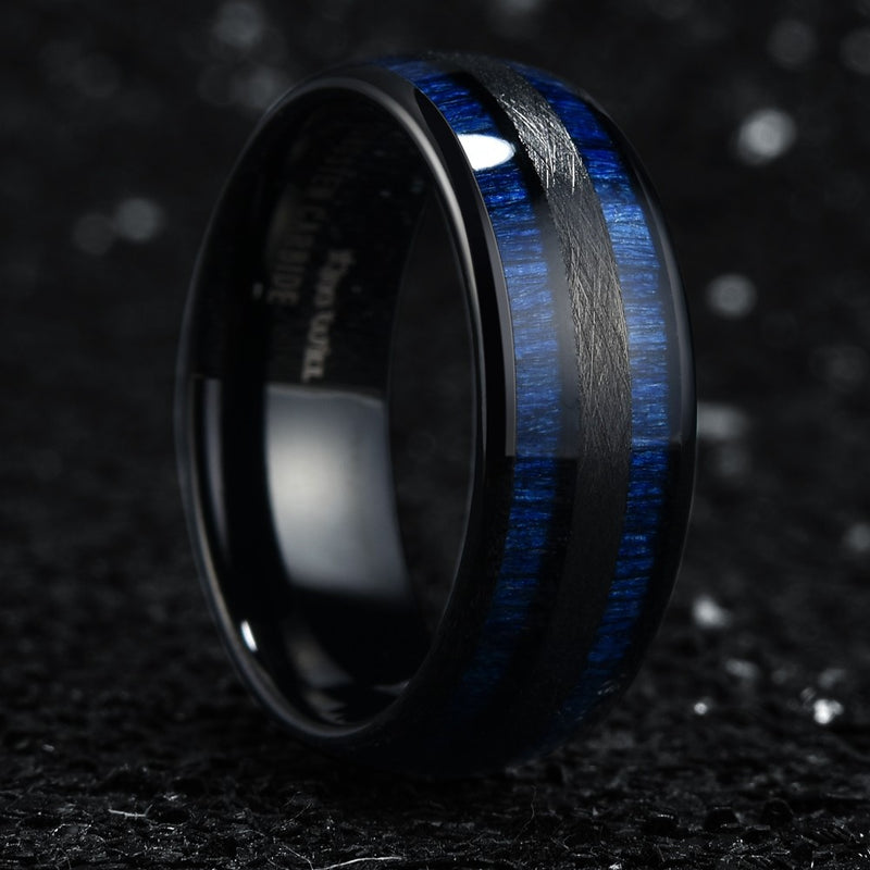 King Will NATURE&trade; 8mm tungsten ring