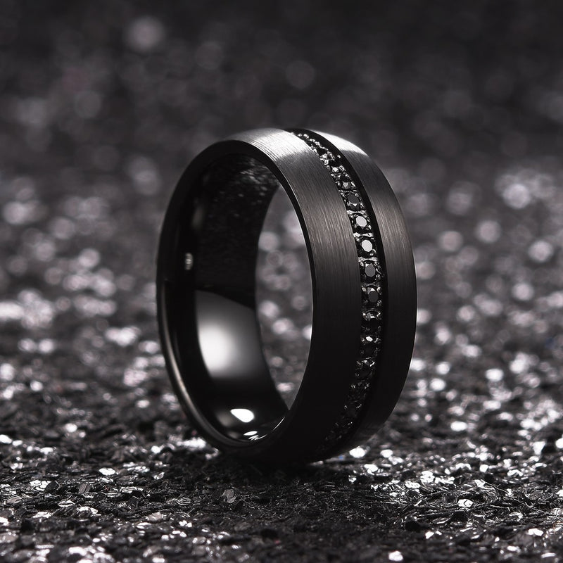King Will GEM&trade; 8mm tungsten ring