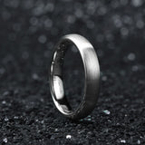 King Will CLASSIC&trade; 4mm tungsten ring