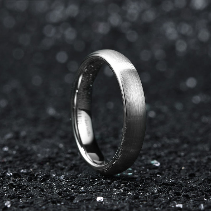 King Will CLASSIC&trade; 4mm tungsten ring