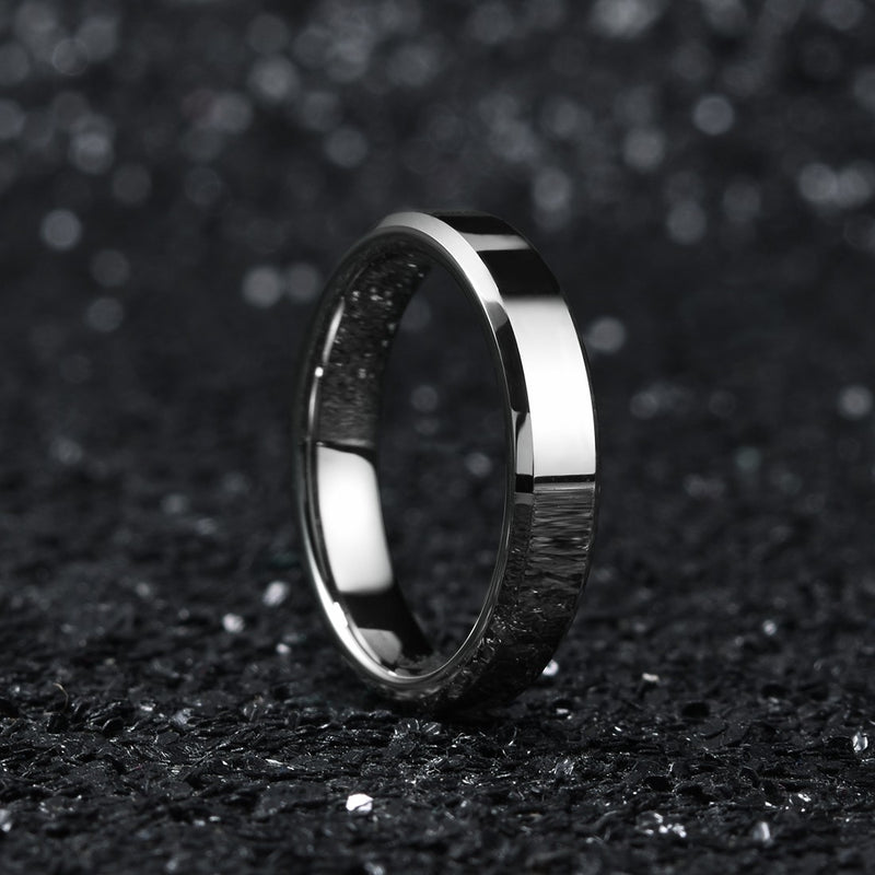 King Will CLASSIC&trade; 4mm tungsten ring