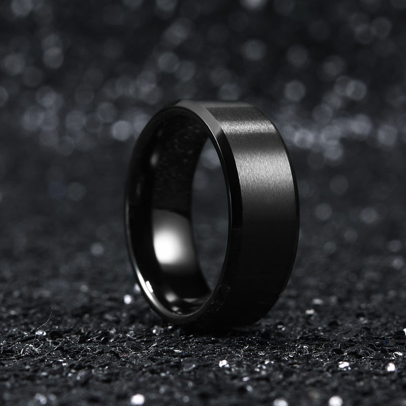 King Will BASIC&trade; 8mm tungsten ring