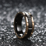 King Will DUO&trade; 8mm tungsten ring