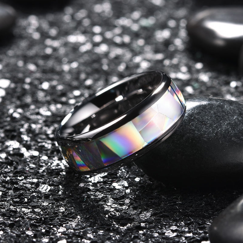 King Will GALAXY&trade; 8mm tungsten ring