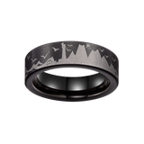 King Will BASIC&trade; 6mm tungsten ring