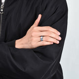 King Will STEAMPUNK&trade; 8mm titanium ring