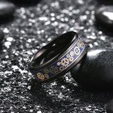 King Will STEAMPUNK&trade; 8mm titanium ring